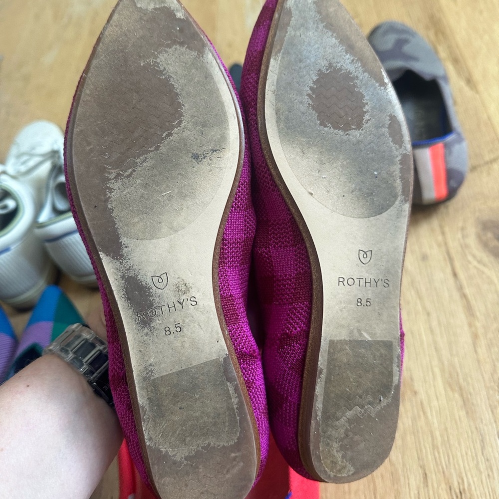 Rothy’s pointed loafers size 8.5 - Picture 3 of 3
